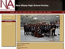 Tablet Screenshot of newalbanyhockey.org